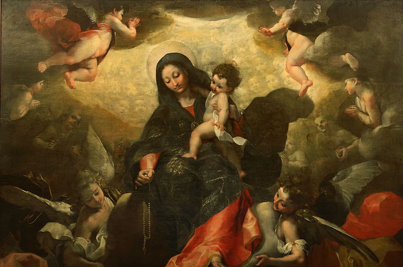 Madonna del Rosario Federico Barocci ecomarche