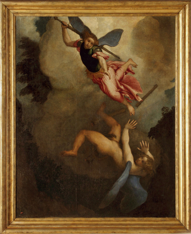 San-Michele-arcangelo-e-Lucifero Lorenzo Lotto